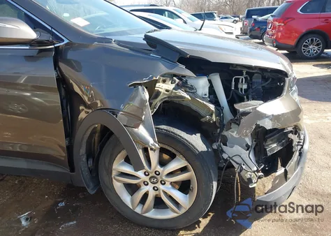 2013 Hyundai Santa Fe Sport 2.0T из США, поврежденный, VIN 5XYZU3LA2DG035687